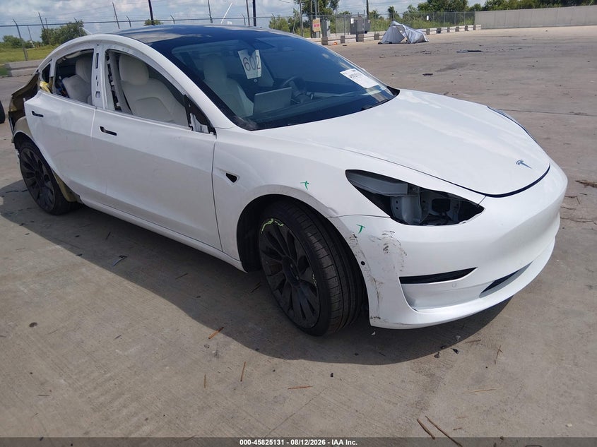 2021 TESLA MODEL 3 auction photo 1