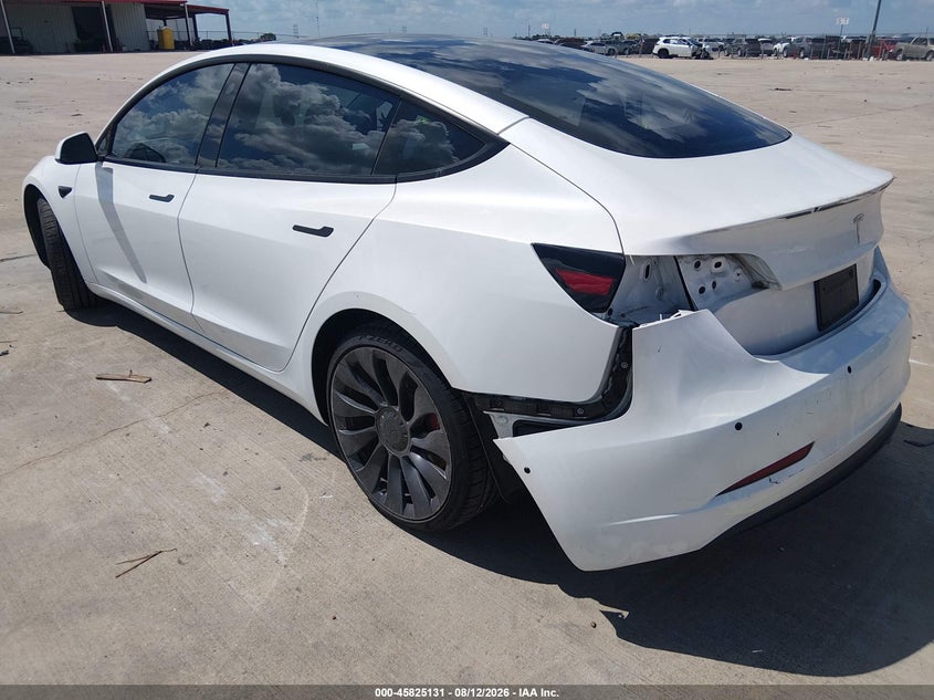 2021 TESLA MODEL 3 auction photo 3