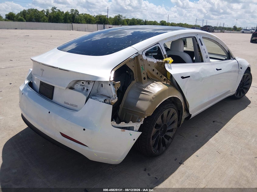2021 TESLA MODEL 3 auction photo 4