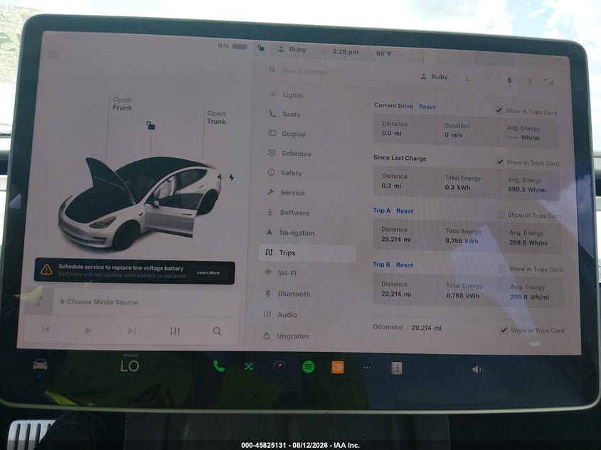 2021 TESLA MODEL 3 auction photo 7