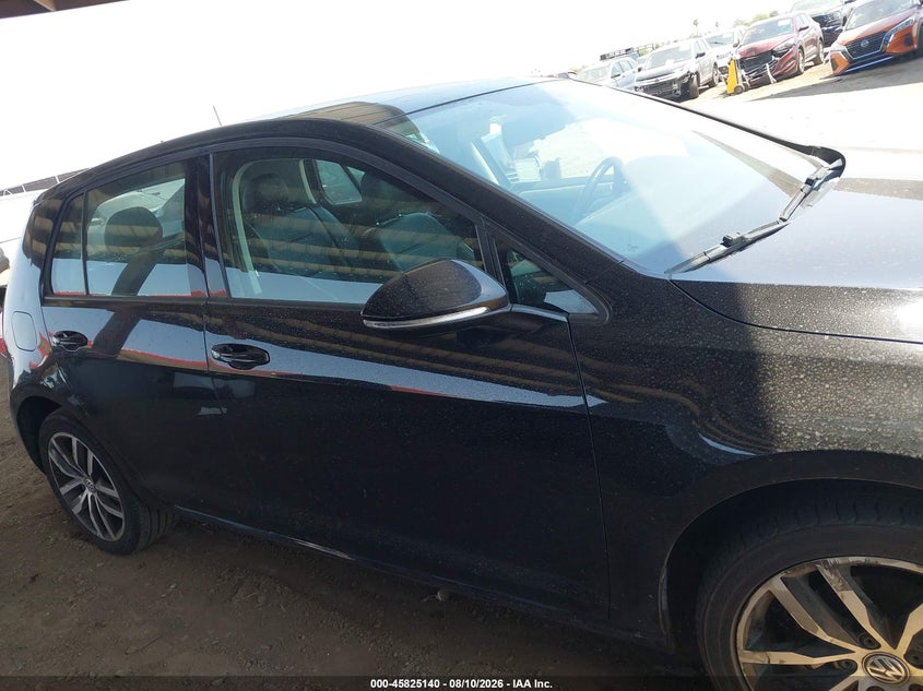 VOLKSWAGEN GOLF 2017 VIN 3VW217AU6HM042873