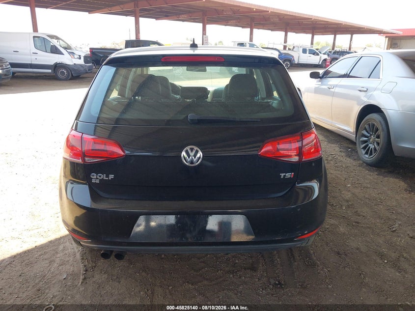 VOLKSWAGEN GOLF 2017 VIN 3VW217AU6HM042873