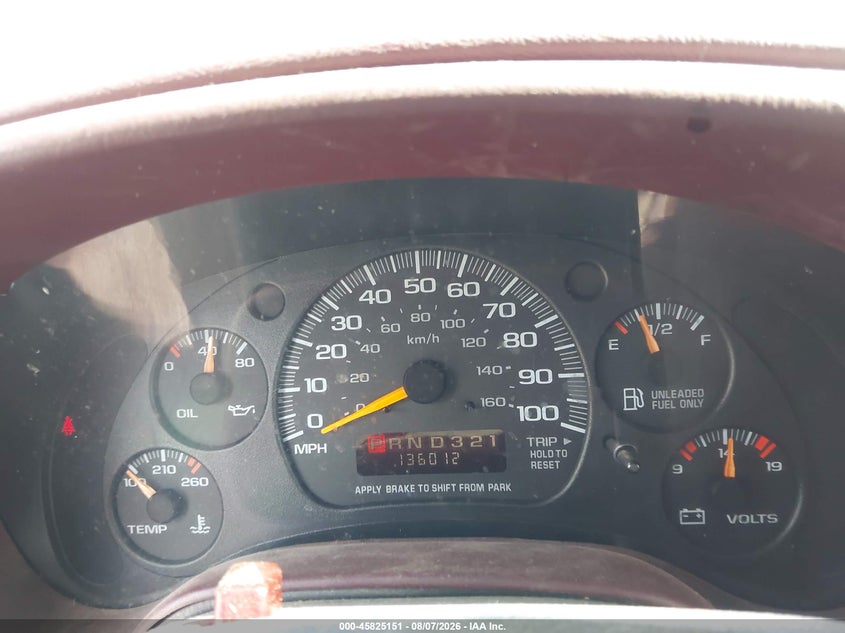 1998 CHEVROLET ASTRO PASSENGER auction photo 7