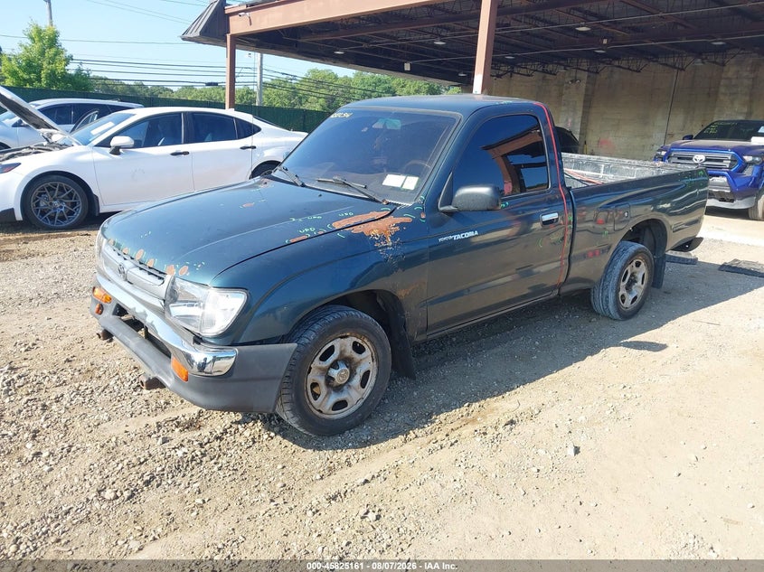 1998 Toyota Tacoma, Rear, IAAI, VIN 4TANL42N9WZ115452 — photo 2