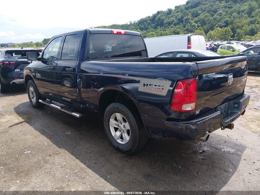 Vin: 1c6rr7ft9hs609229, lot: 46324043, ram 1500 express  4x4 6'4 box 20173