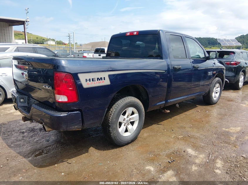 Vin: 1c6rr7ft9hs609229, lot: 46324043, ram 1500 express  4x4 6'4 box 20174