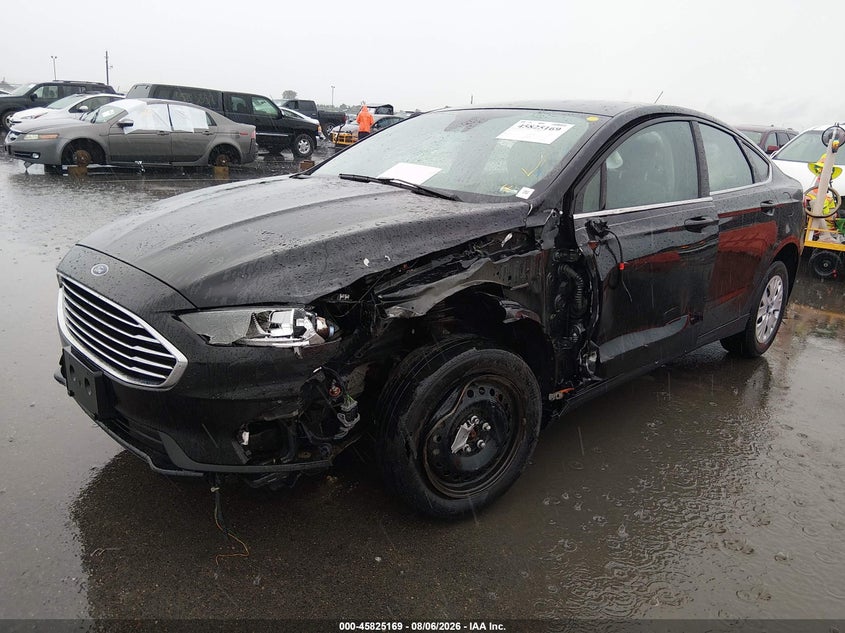 Vin: 3fa6p0g70kr277085, lot: 46324050, ford fusion s 20192