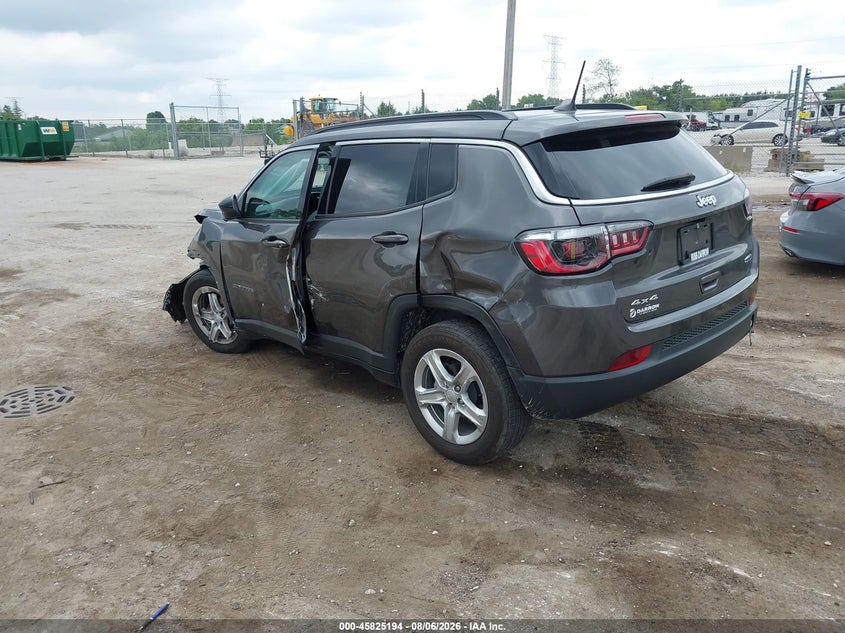 Vin: 3c4njdbn9pt559109, lot: 46324075, jeep compass latitude 4x4 20233