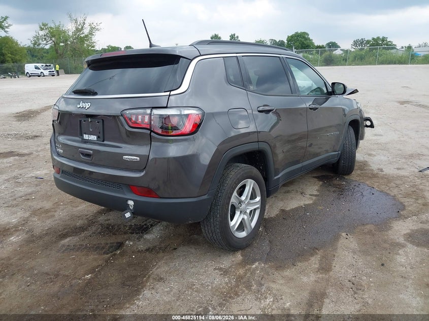 Vin: 3c4njdbn9pt559109, lot: 46324075, jeep compass latitude 4x4 20234