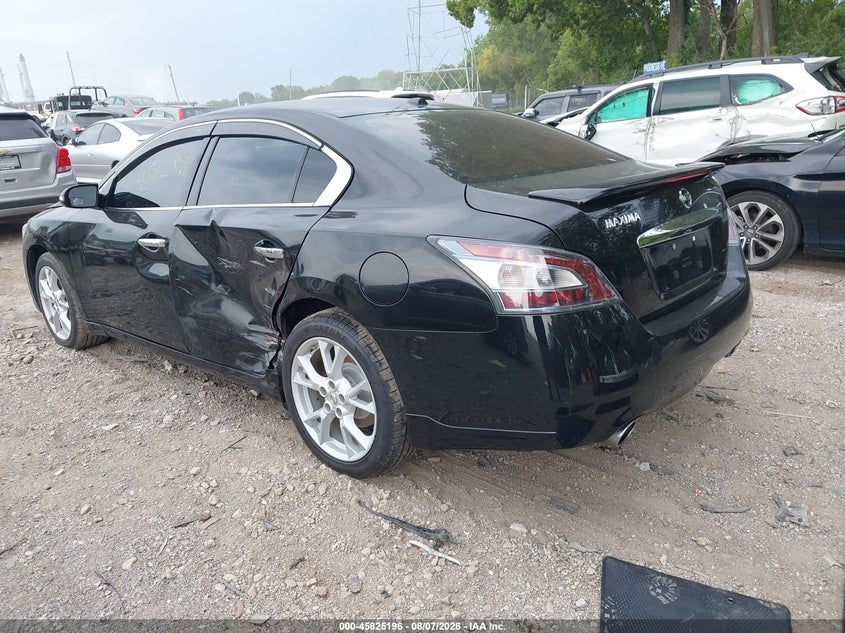 Vin: 1n4aa5ap7ec499353, lot: 46324077, nissan maxima 3.5 sv 20143