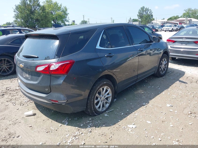 Vin: 3gnaxkevxll345227, lot: 46324079, chevrolet equinox fwd lt 1.5l turbo 20204