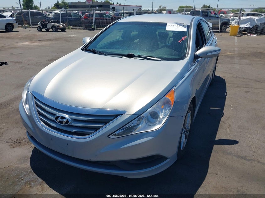 Vin: 5npeb4ac1eh834112, lot: 46324084, hyundai sonata gls 20142