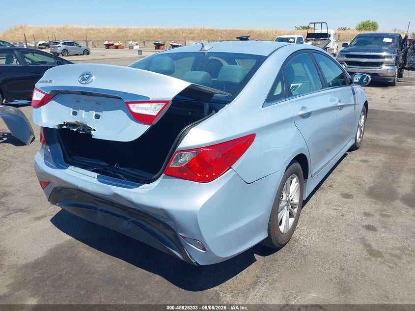 Vin: 5npeb4ac1eh834112, lot: 46324084, hyundai sonata gls 20144