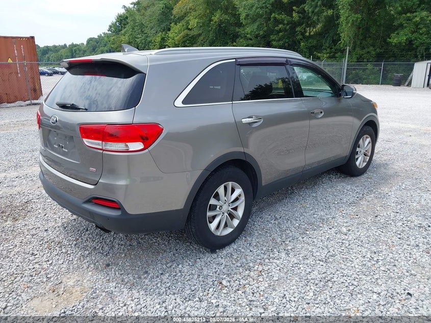 Vin: 5xypg4a3xgg004894, lot: 46324094, kia sorento 2.4l lx 20164