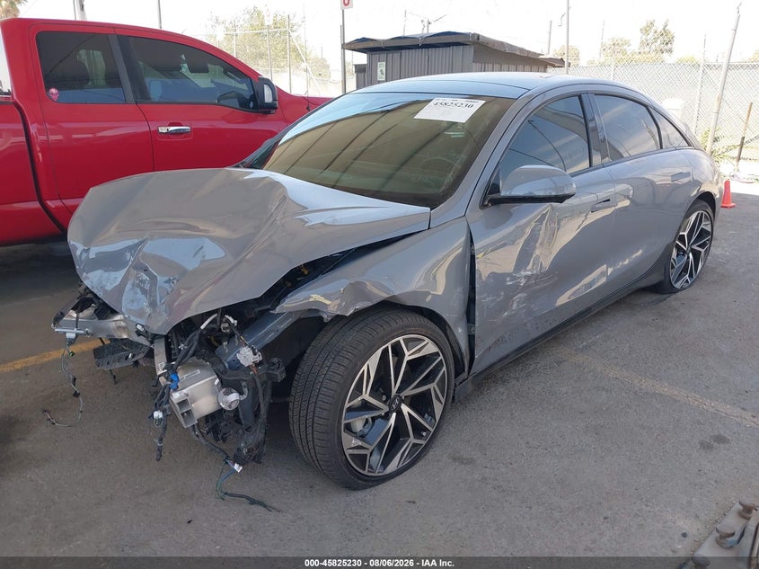 Vin: kmhm54ac1pa019546, lot: 46324111, hyundai ioniq 6 limited 20232