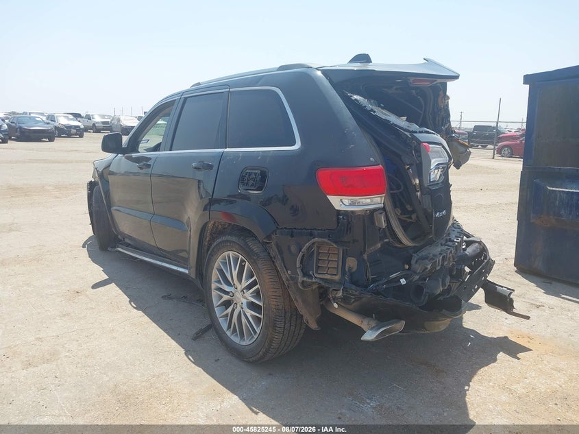 Vin: 1c4rjfjt5hc942149, lot: 46324127, jeep grand cherokee summit 20173