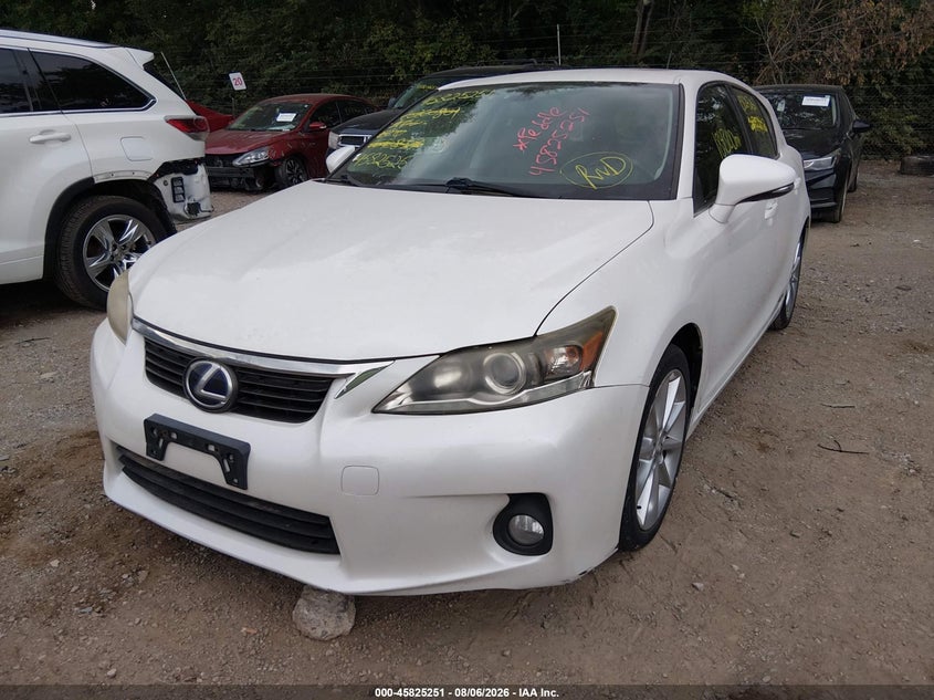 Vin: jthkd5bh3c2066837, lot: 46324132, lexus ct 200h premium 20122