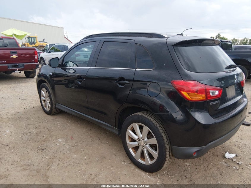 Vin: 4a4ap4aw0fe025995, lot: 46324145, mitsubishi outlander sport gt 20153
