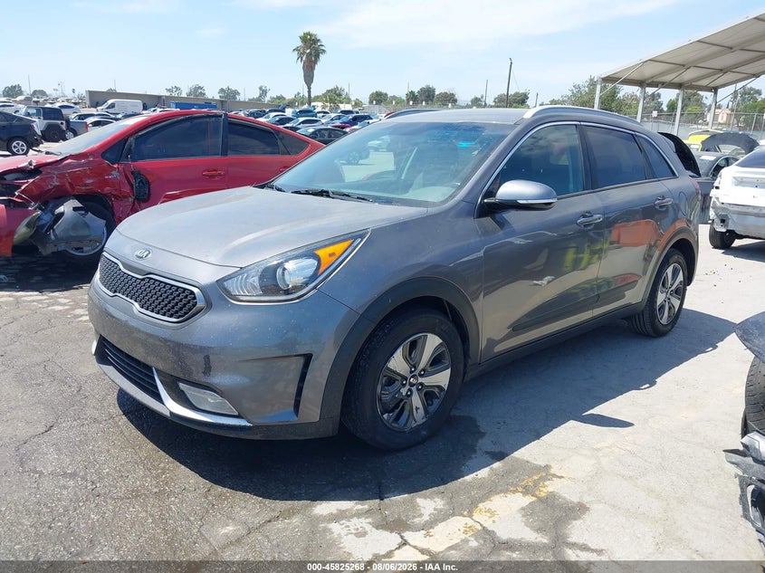Vin: kndcc3lc0j5155373, lot: 46324149, kia niro ex 20182
