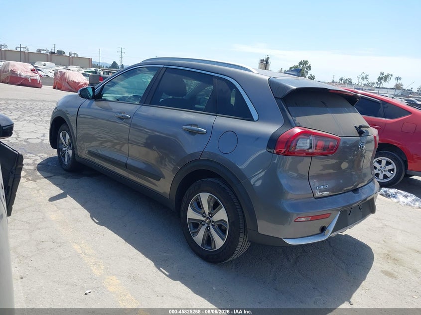 Vin: kndcc3lc0j5155373, lot: 46324149, kia niro ex 20183