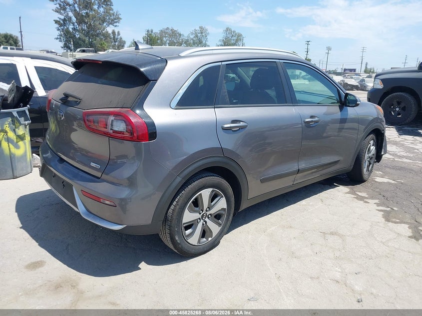 Vin: kndcc3lc0j5155373, lot: 46324149, kia niro ex 20184