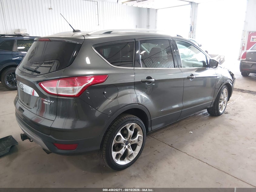 Vin: 1fmcu9j90fub30523, lot: 46324152, ford escape titanium 20154