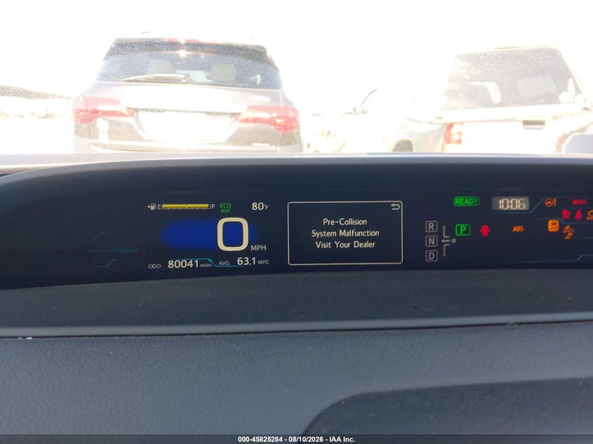 2017 TOYOTA PRIUS HATCHBACK 1.8L I-4 DOHC, VVT, 95HP