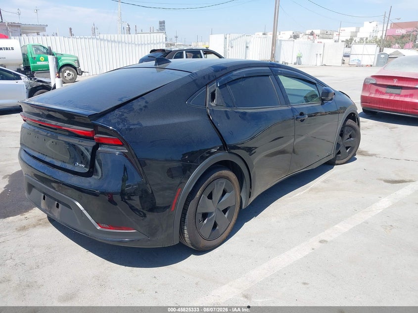 Vin: jtdadabu5p3005881, lot: 46324214, toyota prius le awd-e 20234