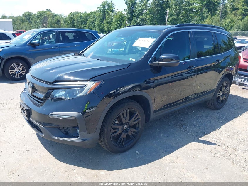 Vin: 5fnyf6h27mb065445, lot: 46324218, honda pilot awd special edition 20212