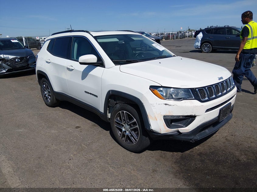 Vin: 3c4njcbbxkt614711, lot: 46324240, jeep compass sun and wheel fwd 2019 img_1