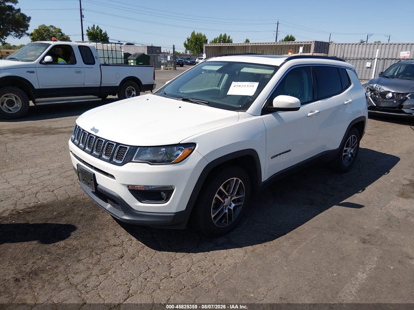 Vin: 3c4njcbbxkt614711, lot: 46324240, jeep compass sun and wheel fwd 20192