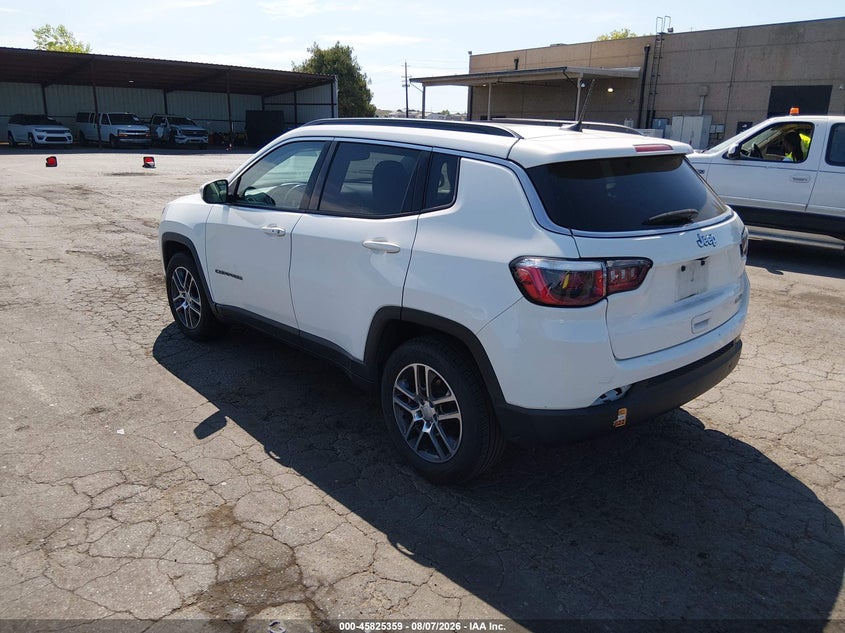 Vin: 3c4njcbbxkt614711, lot: 46324240, jeep compass sun and wheel fwd 20193