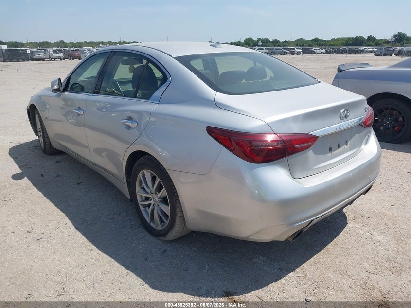 Vin: jn1cv7ap8jm241322, lot: 46324263, infiniti q50 2.0t pure 20183
