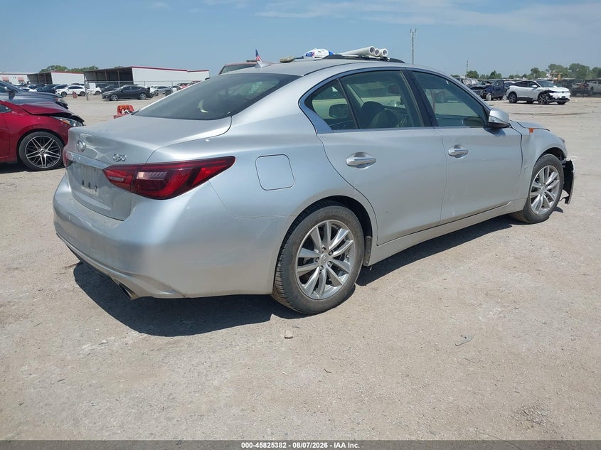 Vin: jn1cv7ap8jm241322, lot: 46324263, infiniti q50 2.0t pure 20184
