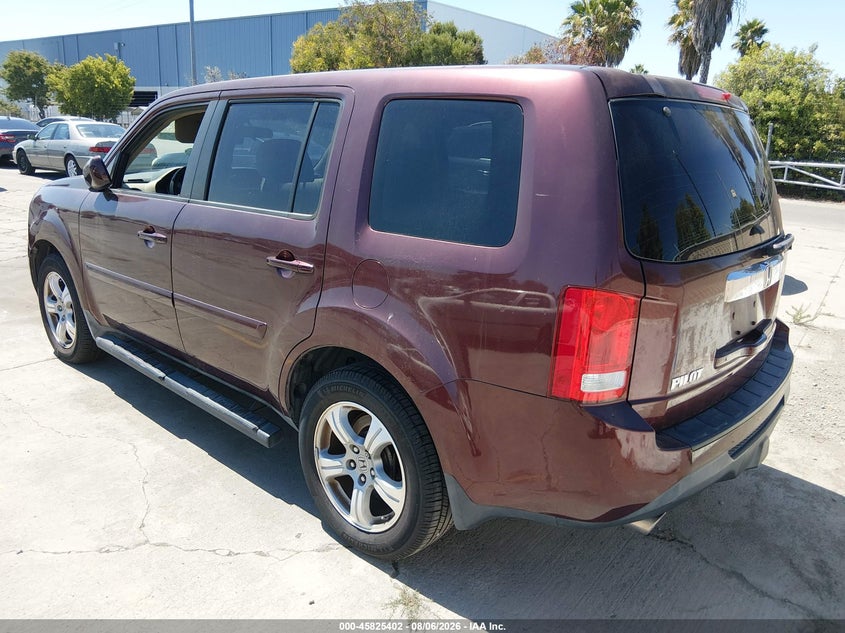 Vin: 5fnyf3h42cb023036, lot: 46324283, honda pilot ex 20123