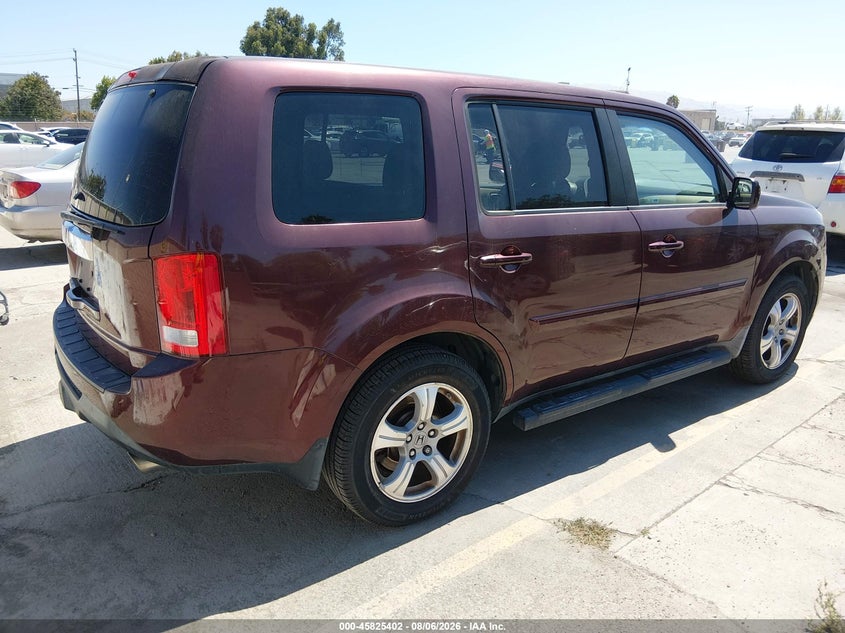 Vin: 5fnyf3h42cb023036, lot: 46324283, honda pilot ex 20124