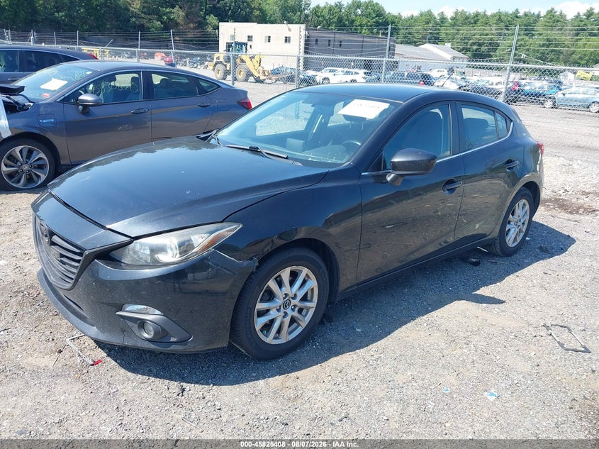Vin: jm1bm1l76f1267657, lot: 46324289, mazda mazda3 i touring 20152