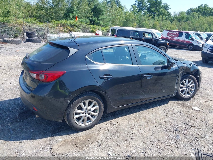 Vin: jm1bm1l76f1267657, lot: 46324289, mazda mazda3 i touring 20154