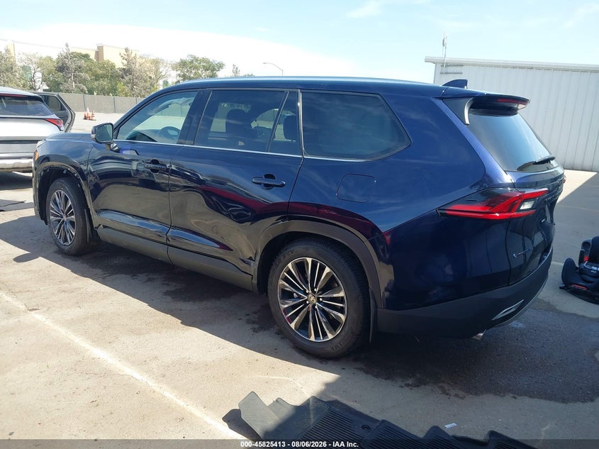Vin: 5tdadab52ts040525, lot: 46324294, toyota grand highlander hybrid max platinum 20263