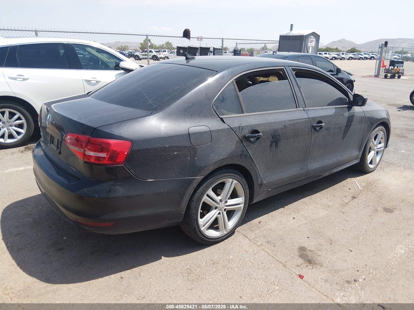 Vin: 3vw1k7aj2fm403897, lot: 46324302, volkswagen jetta 2.0l s 20154