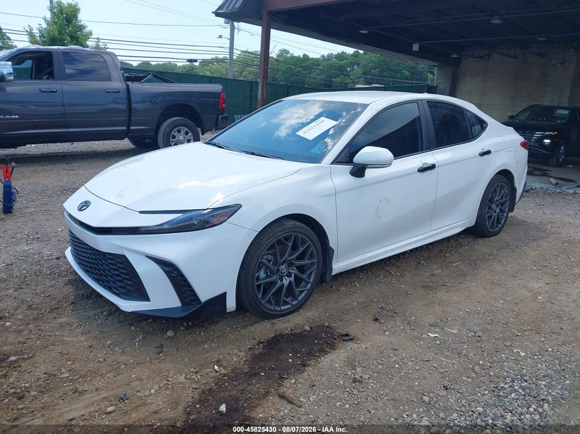 Vin: 4t1daack7su151894, lot: 46324311, toyota camry se 20252