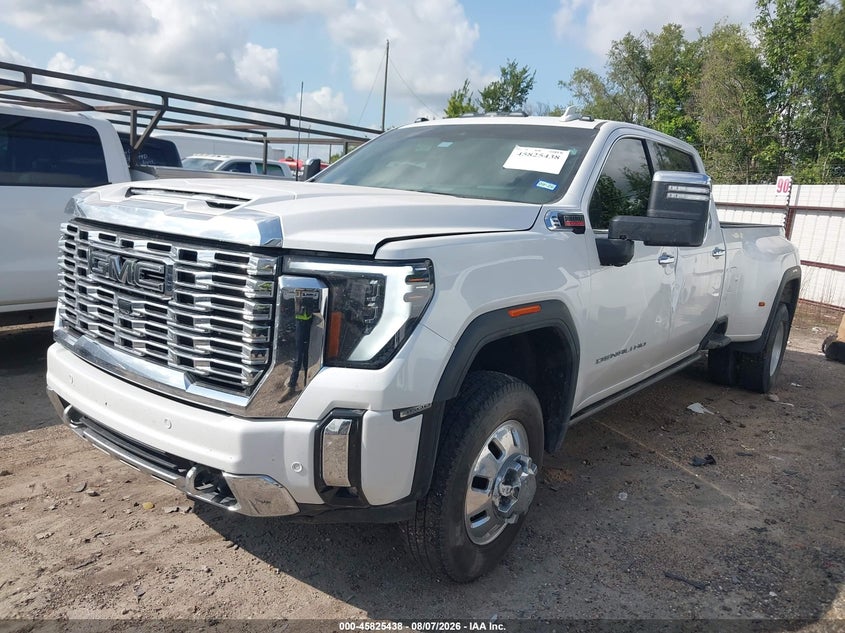 2024 GMC Sierra, Front & Rear, IAAI, VIN 1GT49WEY3RF322652 — photo 2
