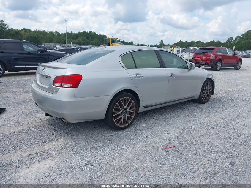 2008 LEXUS GS SEDAN 3.5L V-6 DI, DOHC, VVT, 303HP