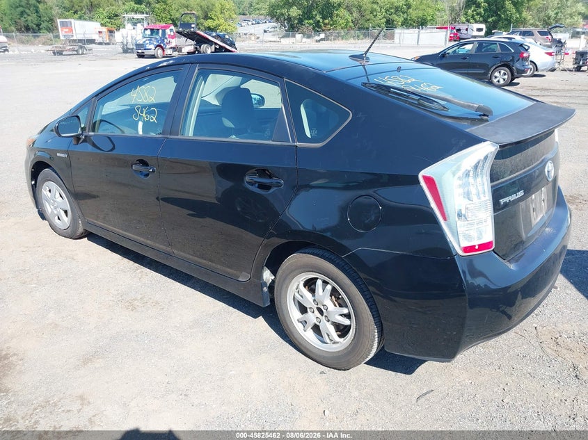 Vin: jtdkn3du6a0181258, lot: 46324343, toyota prius ii 20103