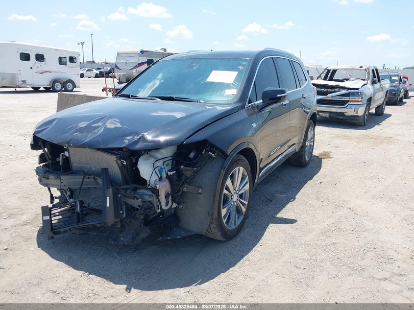 Vin: 1gykpdrs6sz126498, lot: 46324345, cadillac xt6 awd premium luxury 20252