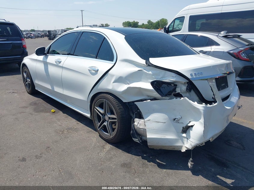 Vin: 55swf8eb0lu329979, lot: 46324359, mercedes-benz c 300 4matic 20203