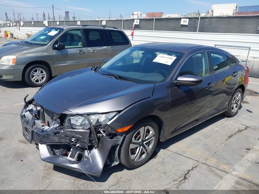 Vin: 2hgfc2f5xjh516462, lot: 46324389, honda civic lx 20182