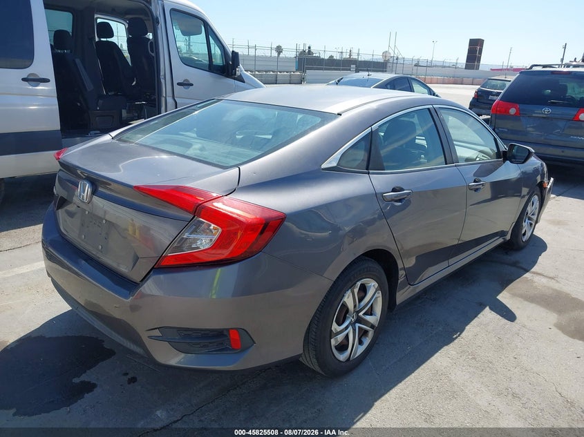 Vin: 2hgfc2f5xjh516462, lot: 46324389, honda civic lx 20184