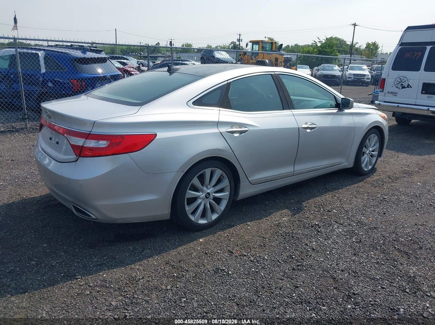 2013 HYUNDAI AZERA auction photo 4