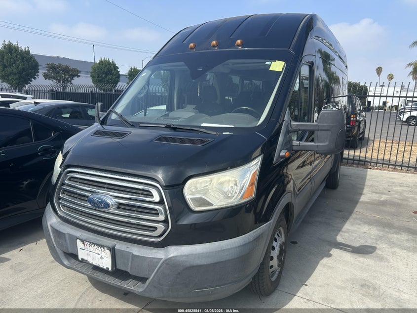 2017 Ford Transit, Rear, IAAI, VIN 1FBVU4XGXHKA46072 — photo 2